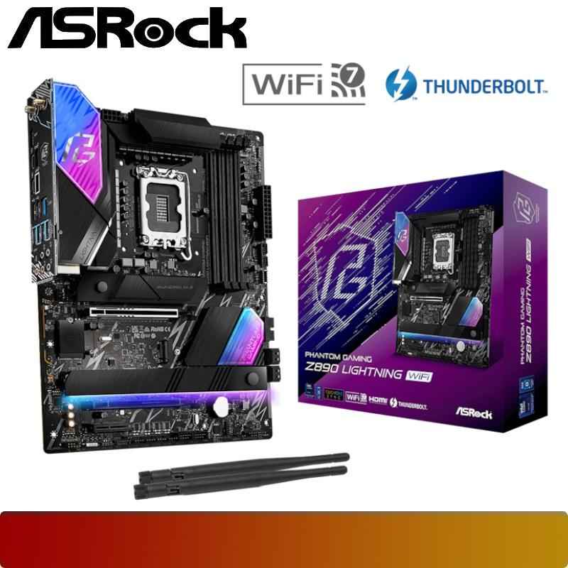 ASROCK PHANTOM GAMING Z890 Lightning WiFi - 1 - Nano Komputer