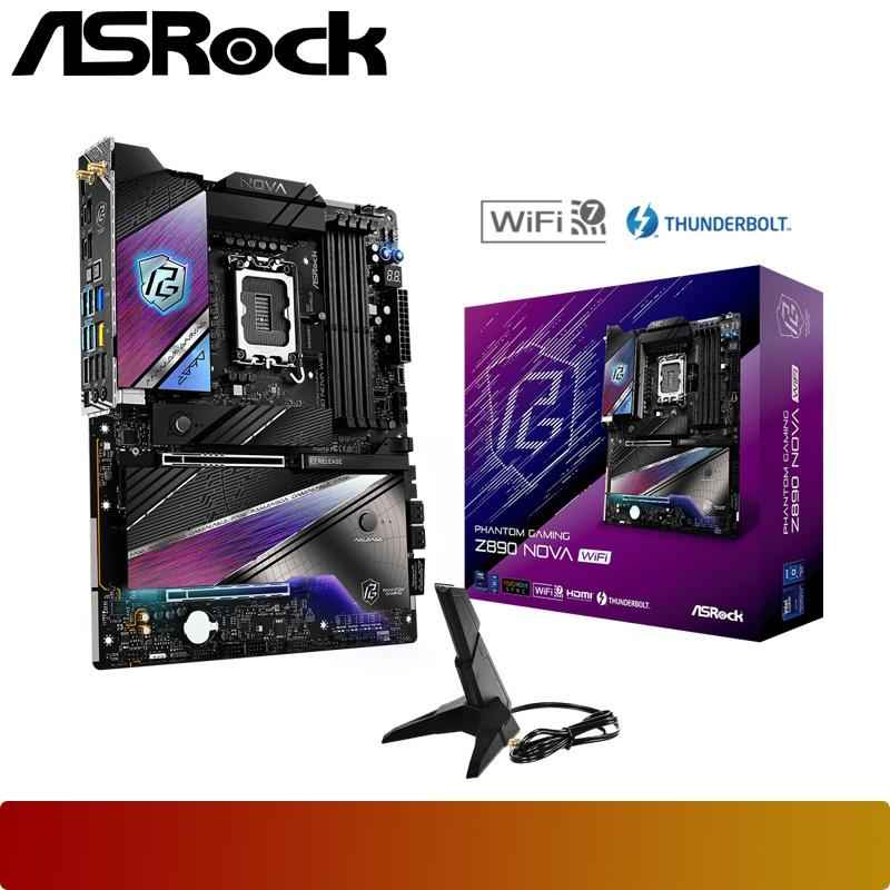 ASROCK PHANTOM GAMING Z890 Nova WiFi - 1 - Nano Komputer