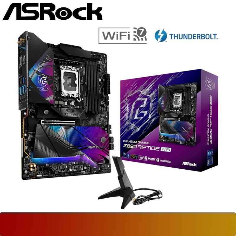 ASROCK PHANTOM GAMING Z890 Riptide WiFi - 1 - Nano Komputer