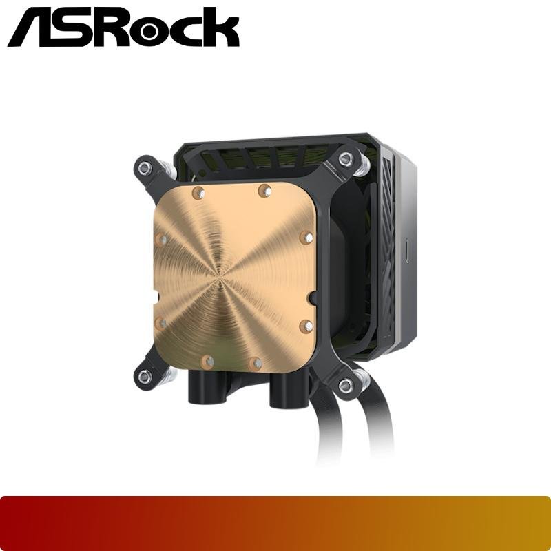 ASROCK Steel Legend Dark 360 LCD - 8 - Nano Komputer
