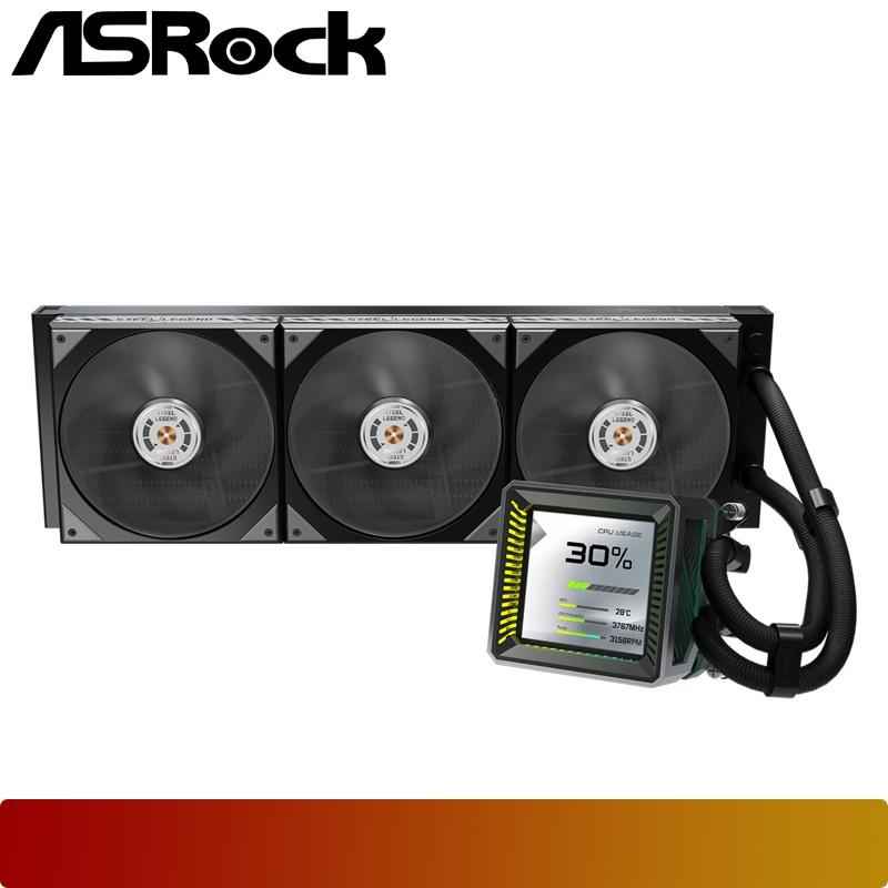ASROCK Steel Legend Dark 360 LCD - 2 - Nano Komputer