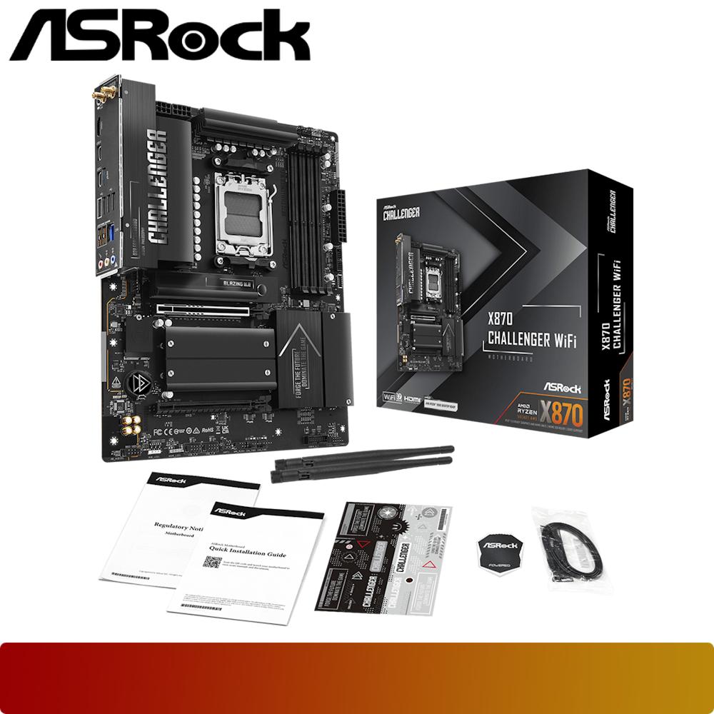 ASROCK X870 Challenger WiFi-7-Nano Komputer