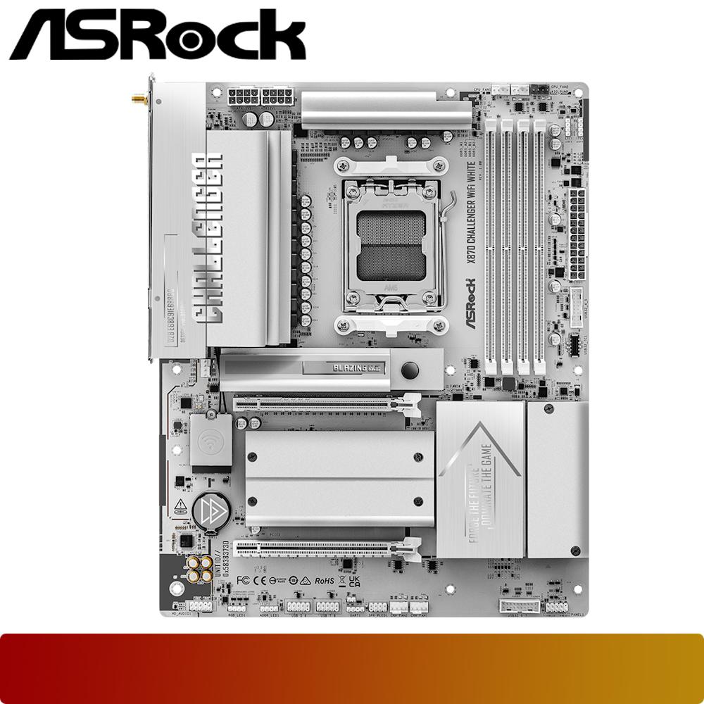 ASROCK X870 Challenger WiFi White-3-Nano Komputer