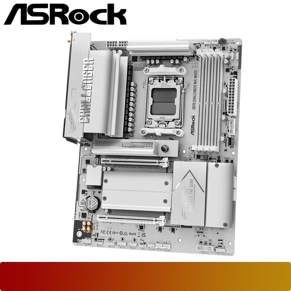 ASROCK X870 Challenger WiFi White-5-Nano Komputer