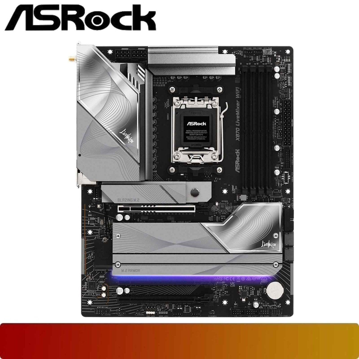 ASROCK X870 LiveMixer WiFi - 2 - Nano Komputer