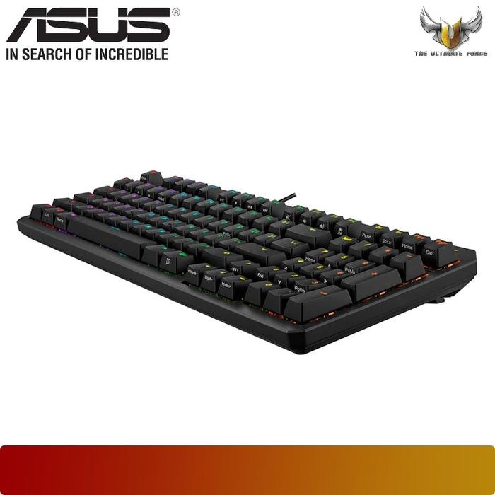 ASUS ASUS TUF Gaming K3 Gen II | Compact 97 - key layout,Optical - Mechanical RGB Switches - 4 - Nano Komputer