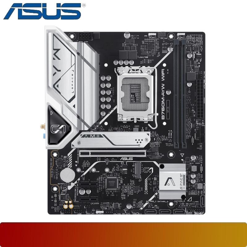 ASUS B760M - AYW WIFI | Motherboard Intel B760 LGA 1700 DDR5 mATX - 2 - Nano Komputer