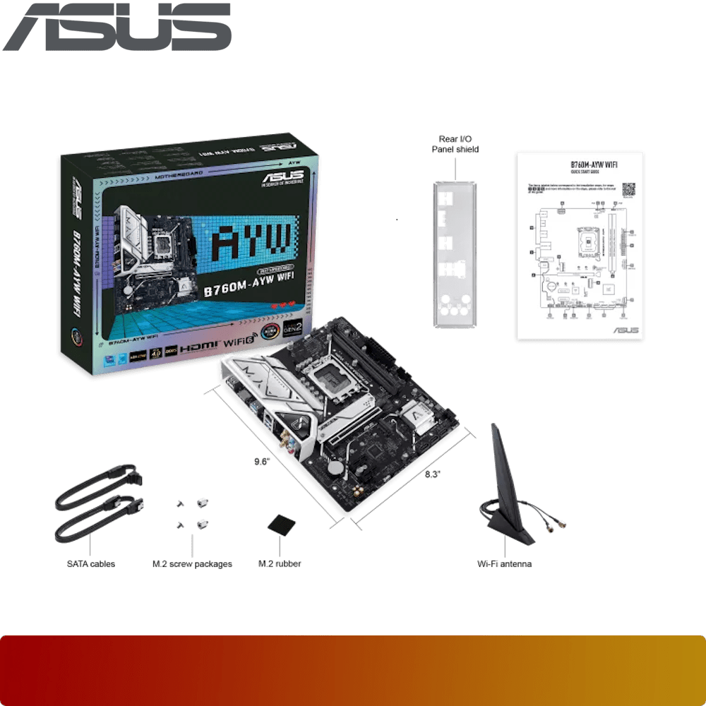 ASUS B760M-AYW WIFI-7-Nano Komputer