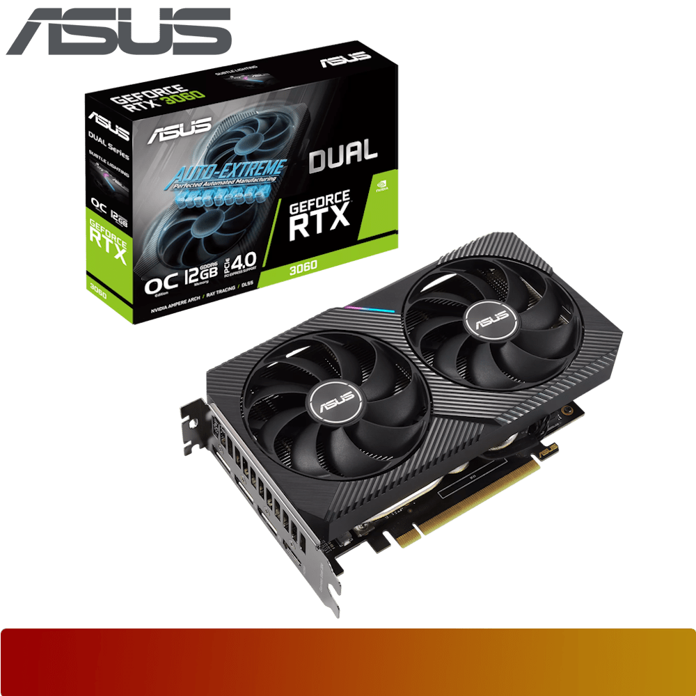 ASUS Dual GeForce RTX 3060 V2 OC Edition 12GB GDDR6 - 1 - Nano Komputer