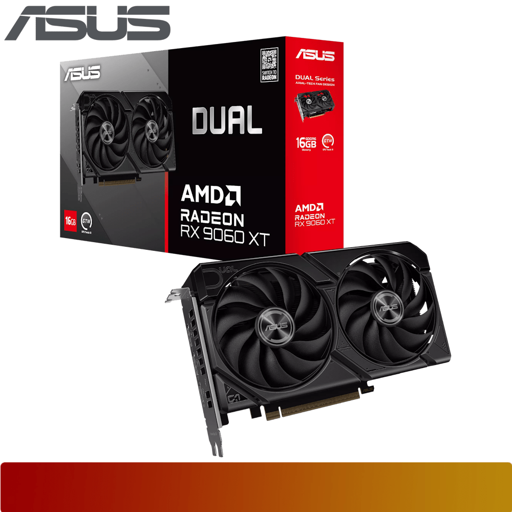 ASUS Dual Radeon RX 9060 XT 16GB GDDR6 - 1 - Nano Komputer
