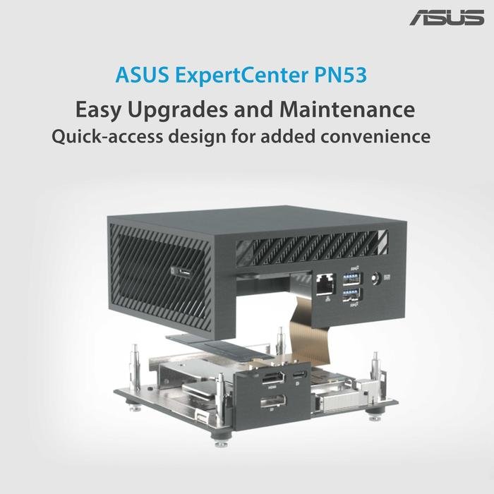 ASUS ExpertCenter PN53 with Ryzen 7 7735HS | 90MR00S1 - M002S0 - 3 - Nano Komputer