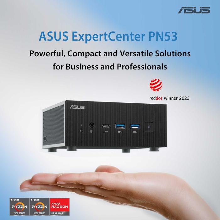 ASUS ExpertCenter PN53 with Ryzen 7 7735HS | 90MR00S1 - M002S0 - 2 - Nano Komputer