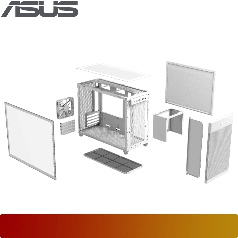 ASUS Prime AP201 Tempered Glass MicroATX Case - 11 - Nano Komputer