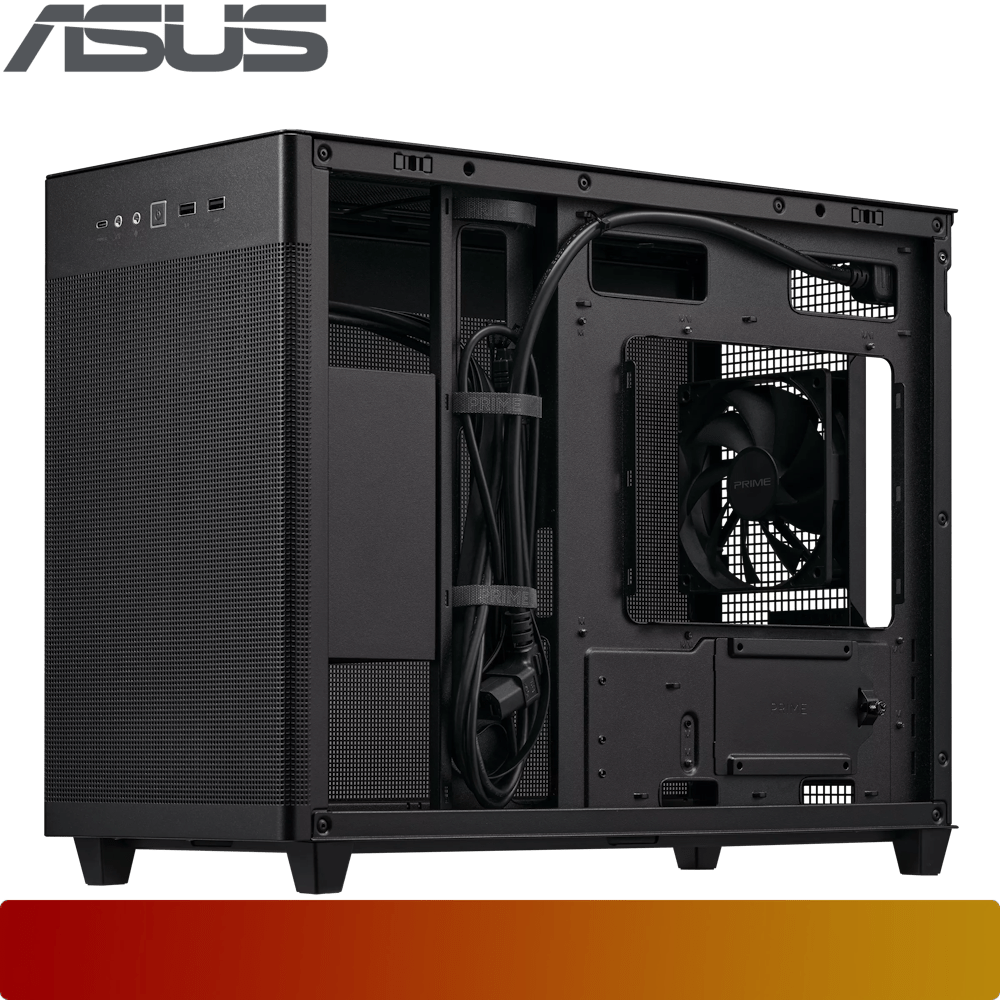 ASUS Prime AP201 Tempered Glass MicroATX Case - 9 - Nano Komputer