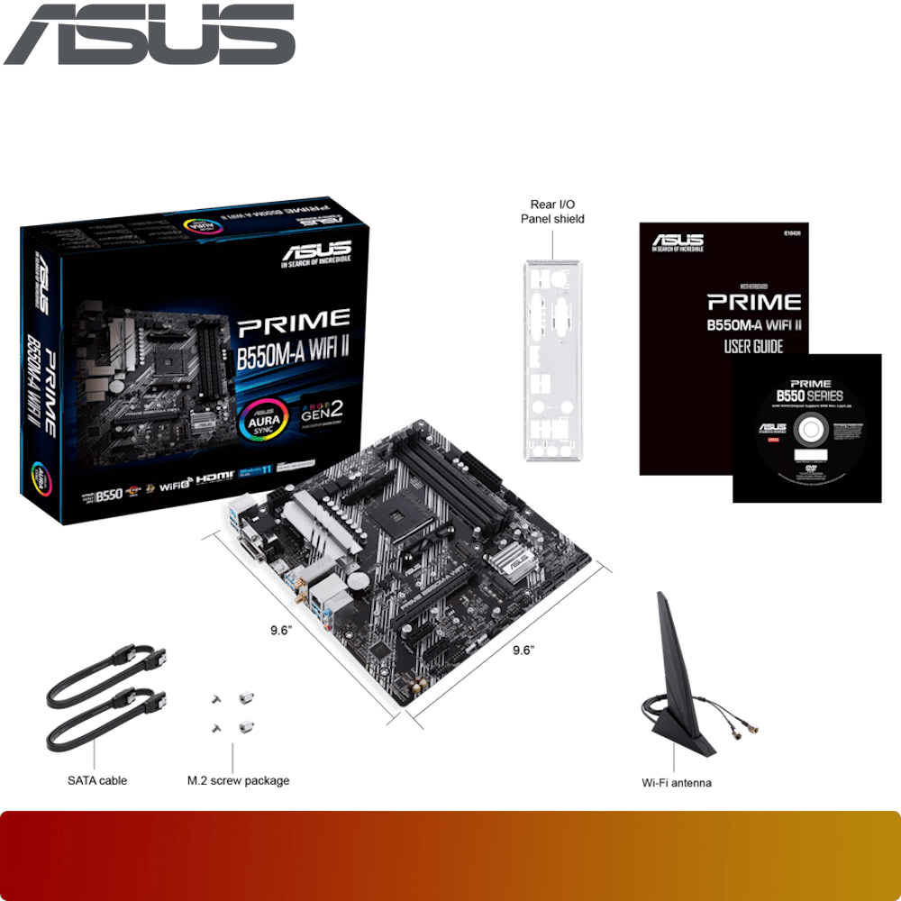 ASUS PRIME B550M - A WIFI II - 4 - Nano Komputer