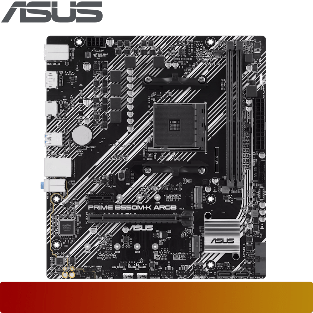ASUS PRIME B550M - K ARGB - 2 - Nano Komputer