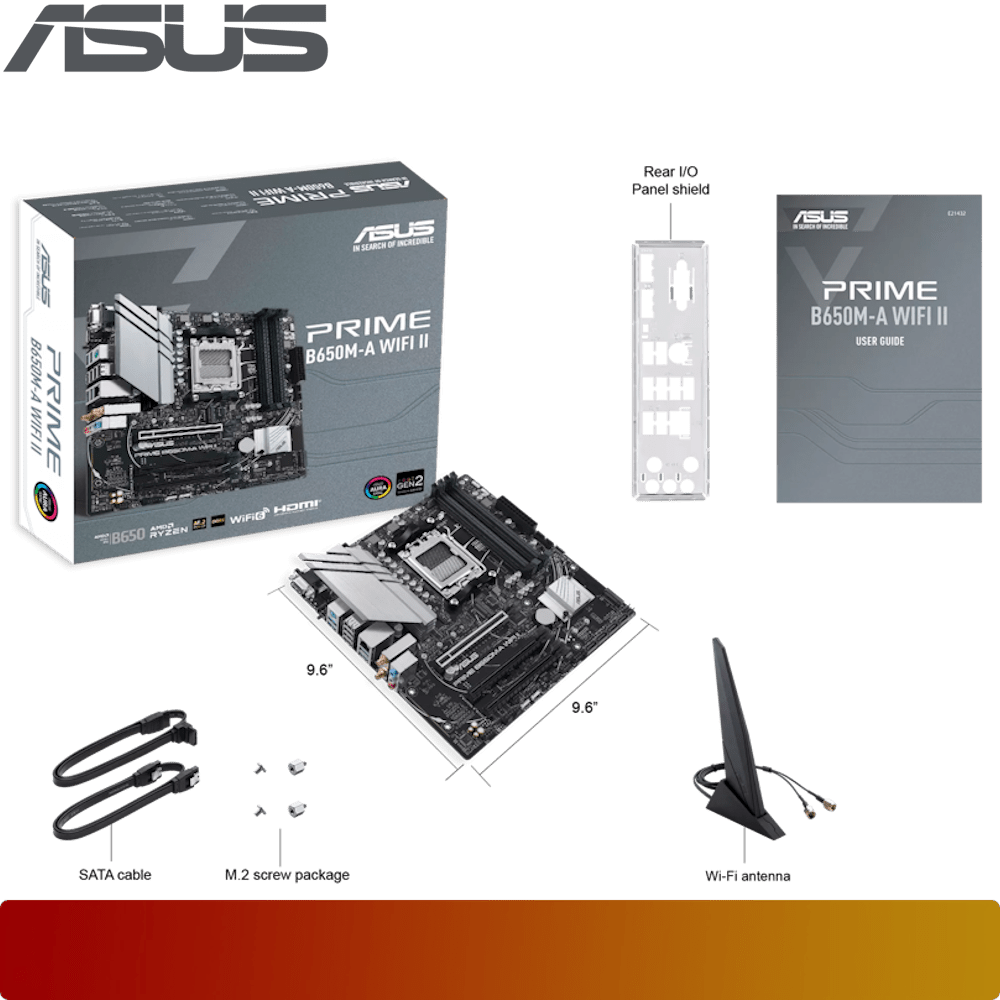 ASUS PRIME B650M - A WIFI II - 4 - Nano Komputer