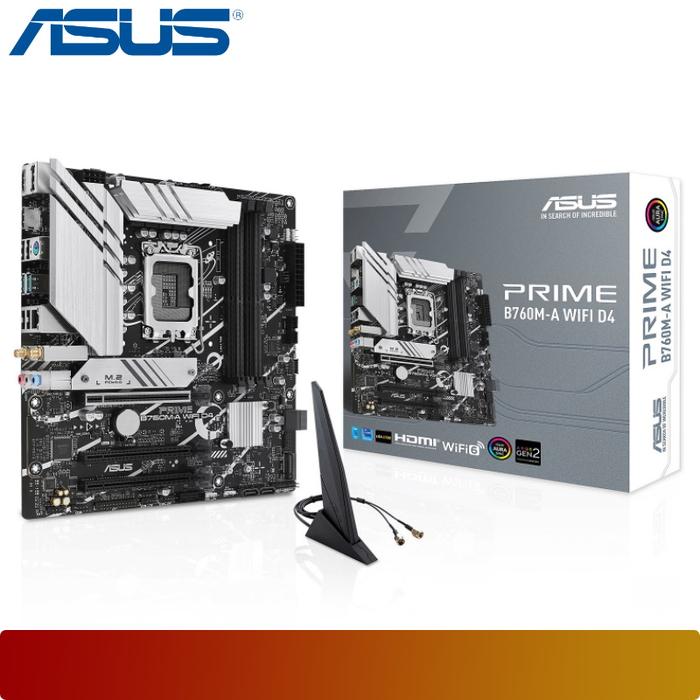 ASUS PRIME B760M - A WIFI D4 - 1 - Nano Komputer