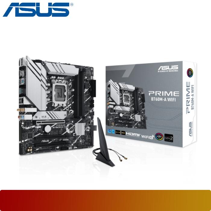 ASUS PRIME B760M - A WIFI | Motherboard Intel LGA 1700 DDR5 Micro ATX - 1 - Nano Komputer