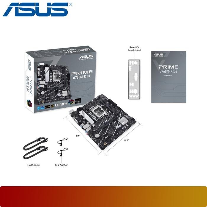 ASUS PRIME B760M-K D4-5-Nano Komputer