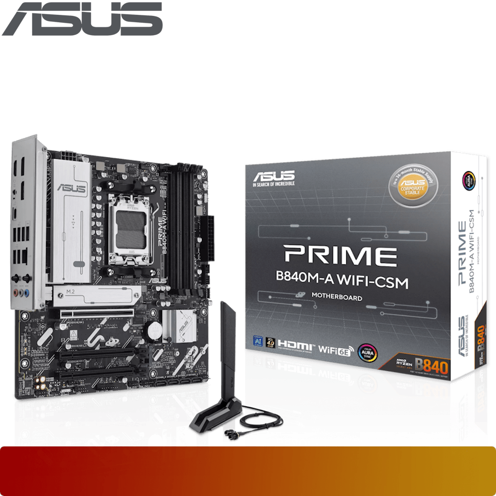 ASUS PRIME B840M - A WIFI - CSM - 1 - Nano Komputer