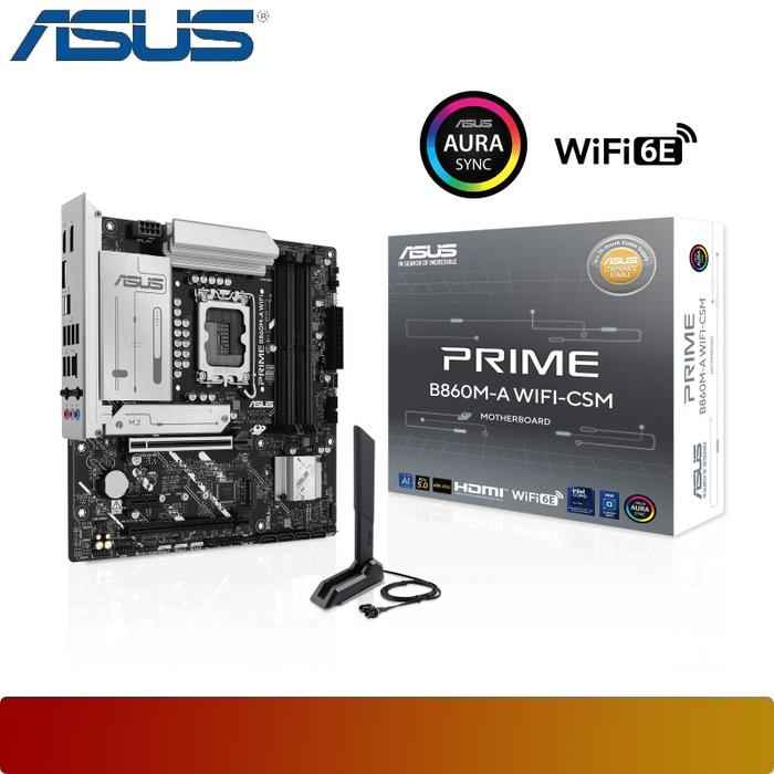 ASUS PRIME B860M-A WIFI-CSM | Motherboard Intel B860 LGA 1851 DDR5 micro-ATX