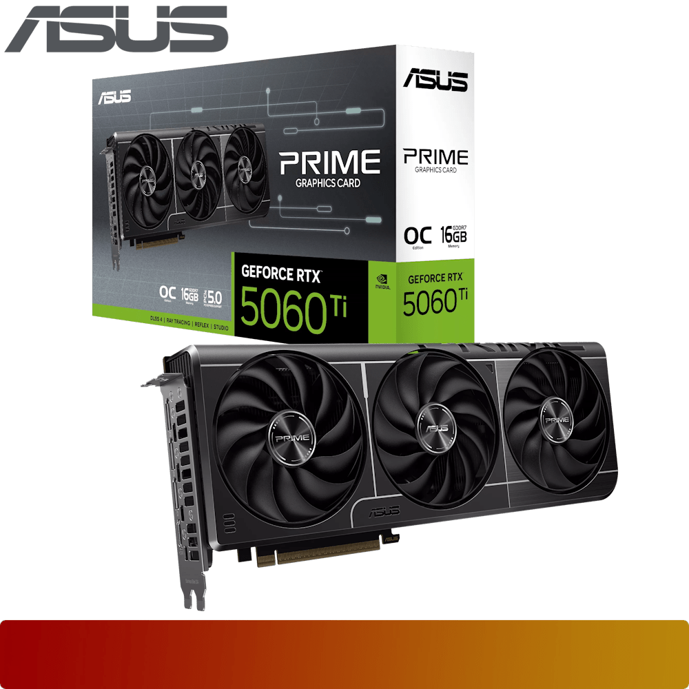 ASUS PRIME GeForce RTX 5060 Ti 16GB GDDR7 OC Edition - 1 - Nano Komputer