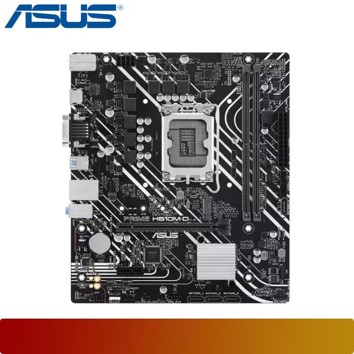 ASUS PRIME H610M - D | Motherboard Intel H610 LGA 1700 DDR5 Micro ATX - 2 - Nano Komputer