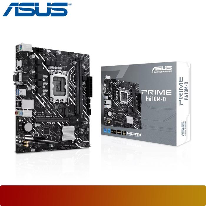 ASUS PRIME H610M - D | Motherboard Intel H610 LGA 1700 DDR5 Micro ATX - 1 - Nano Komputer