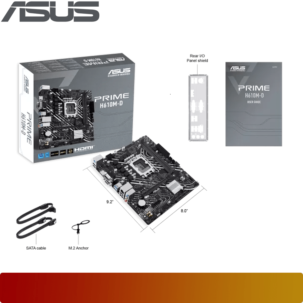 ASUS PRIME H610M-D-7-Nano Komputer