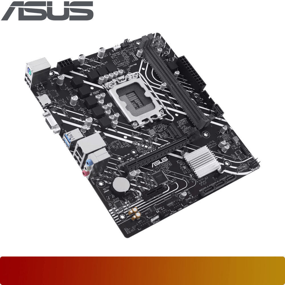 ASUS PRIME H610M-K ARGB | Intel H610 LGA 1700 DDR5 Micro ATX-5-Nano Komputer