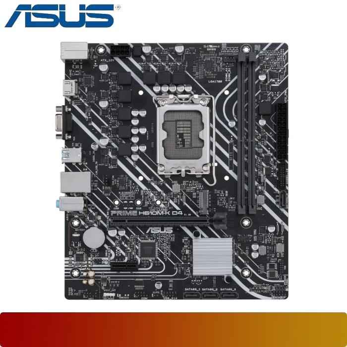 ASUS PRIME H610M - K D4 - CSM | Motherboard Intel H610 LGA 1700 DDR4 mATX - 2 - Nano Komputer