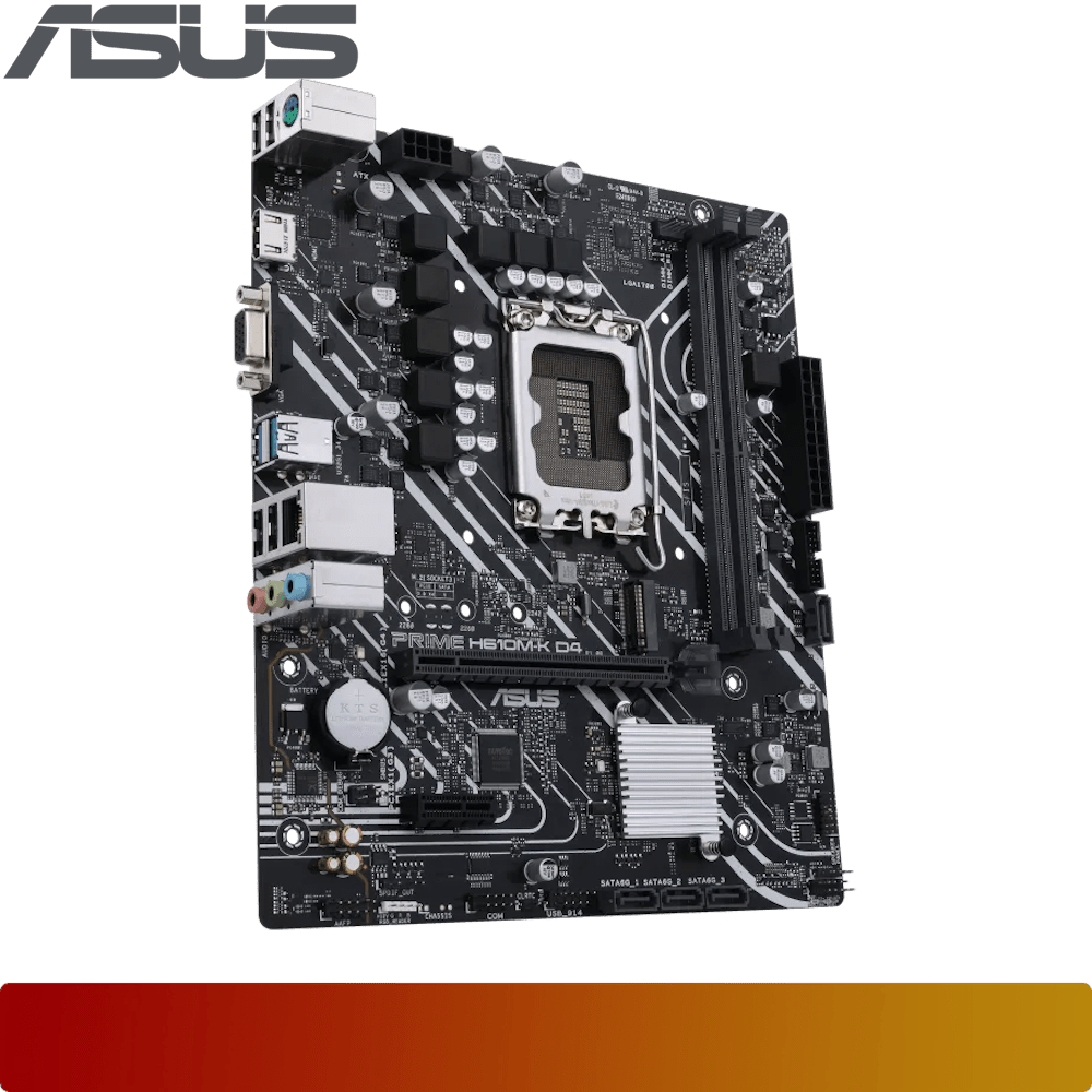 ASUS PRIME H610M-K D4-CSM | Motherboard Intel H610 LGA 1700 DDR4 mATX-4-Nano Komputer