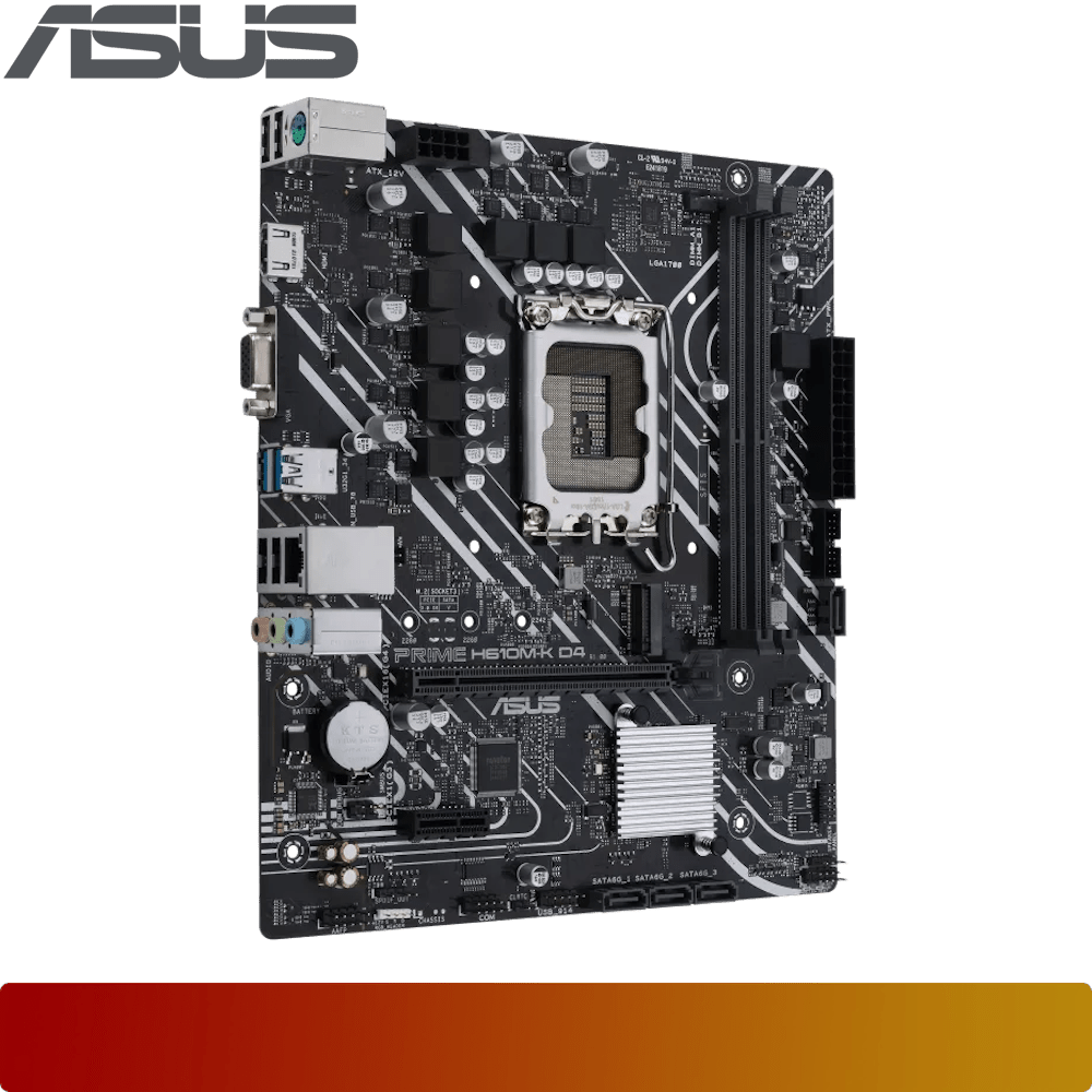 ASUS PRIME H610M-K D4-CSM | Motherboard Intel H610 LGA 1700 DDR4 mATX-3-Nano Komputer