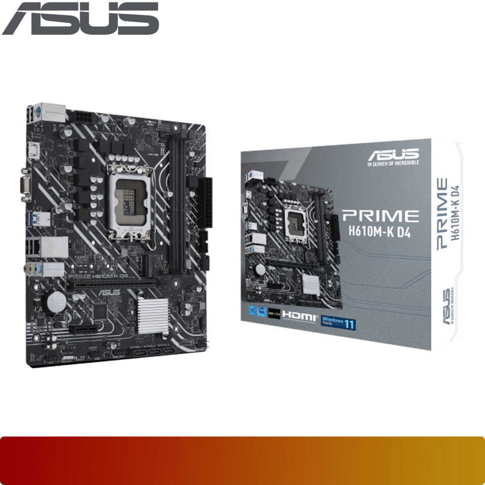 ASUS PRIME H610M-K D4-1-Nano Komputer