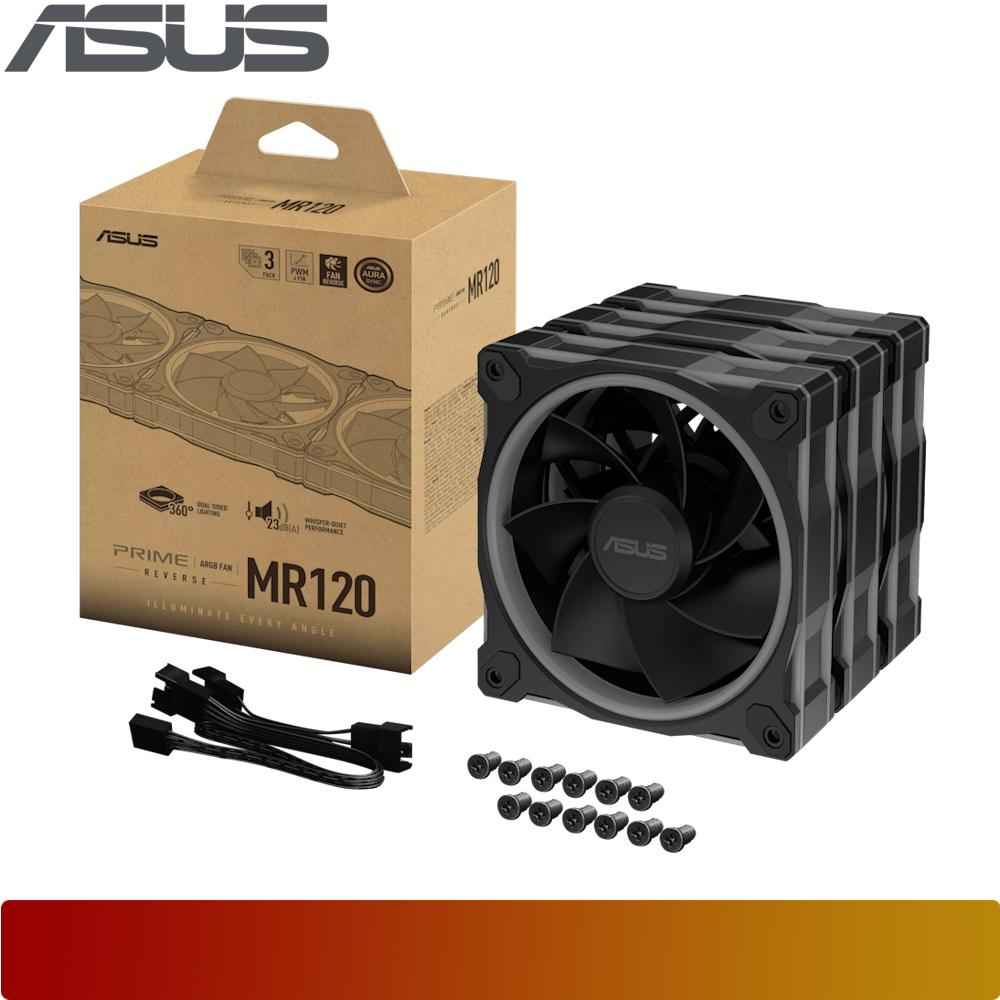 ASUS Prime MR120 ARGB Reverse Fan Triple Pack
