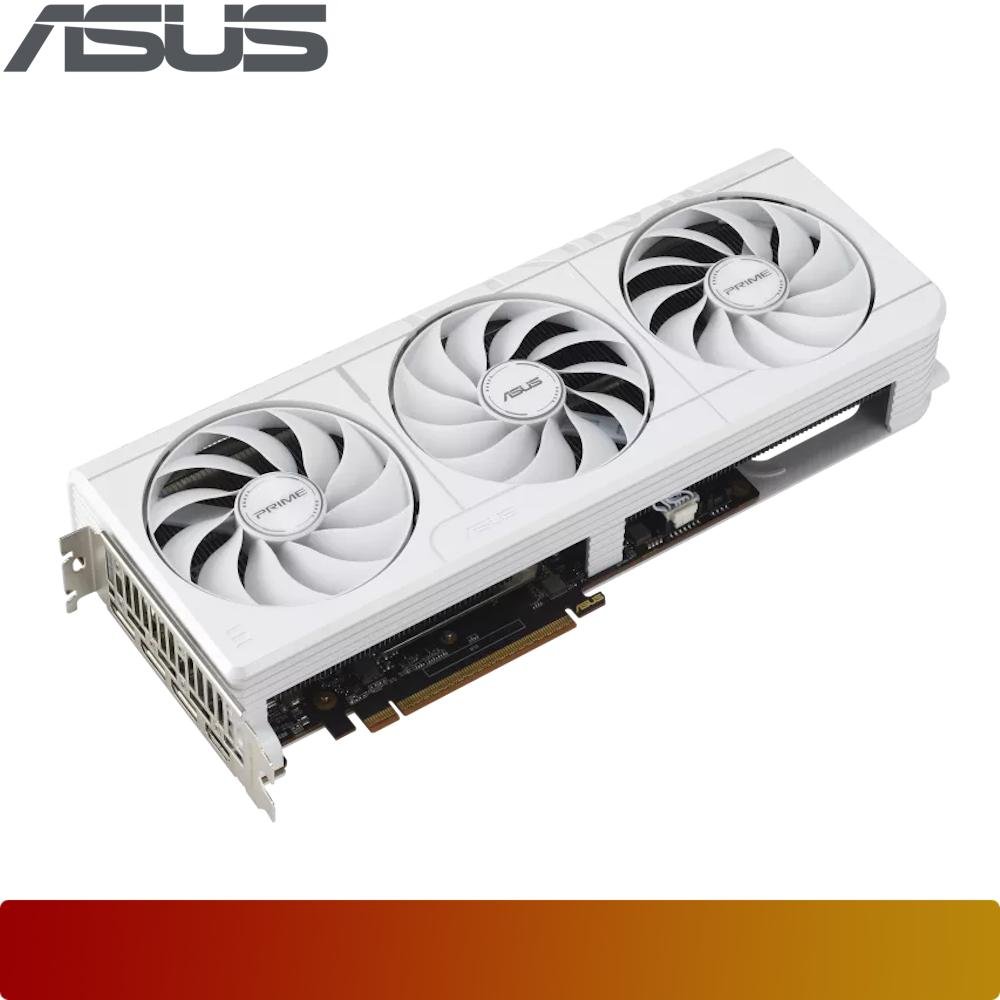 ASUS Prime Radeon RX 9070 XT White OC Edition 16GB GDDR6-4-Nano Komputer