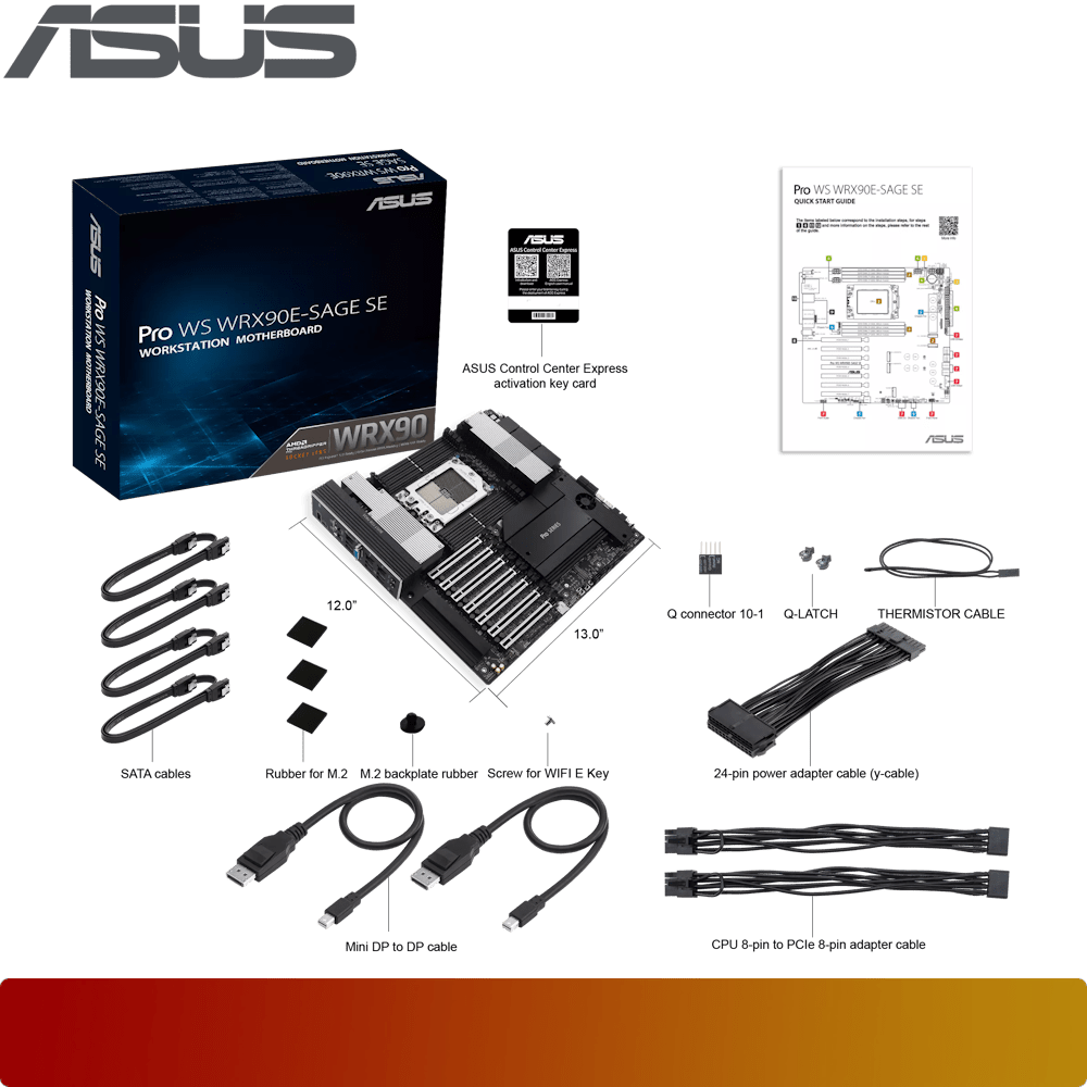 ASUS Pro WS WRX90E - SAGE SE - 5 - Nano Komputer