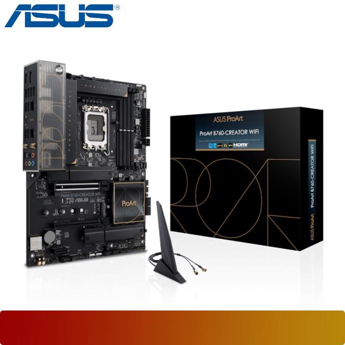 ASUS ProArt B760 - CREATOR WIFI | Intel B760 LGA 1700 DDR5 ATX - 1 - Nano Komputer