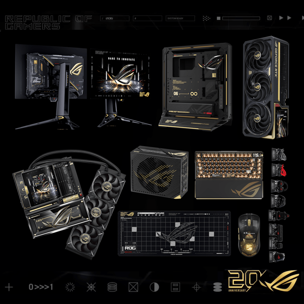 ASUS ROG 20th Anniversary PBA Set-2-Nano Komputer
