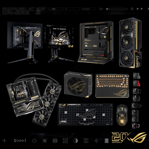 ASUS ROG 20th Anniversary PBA Set-2-Nano Komputer