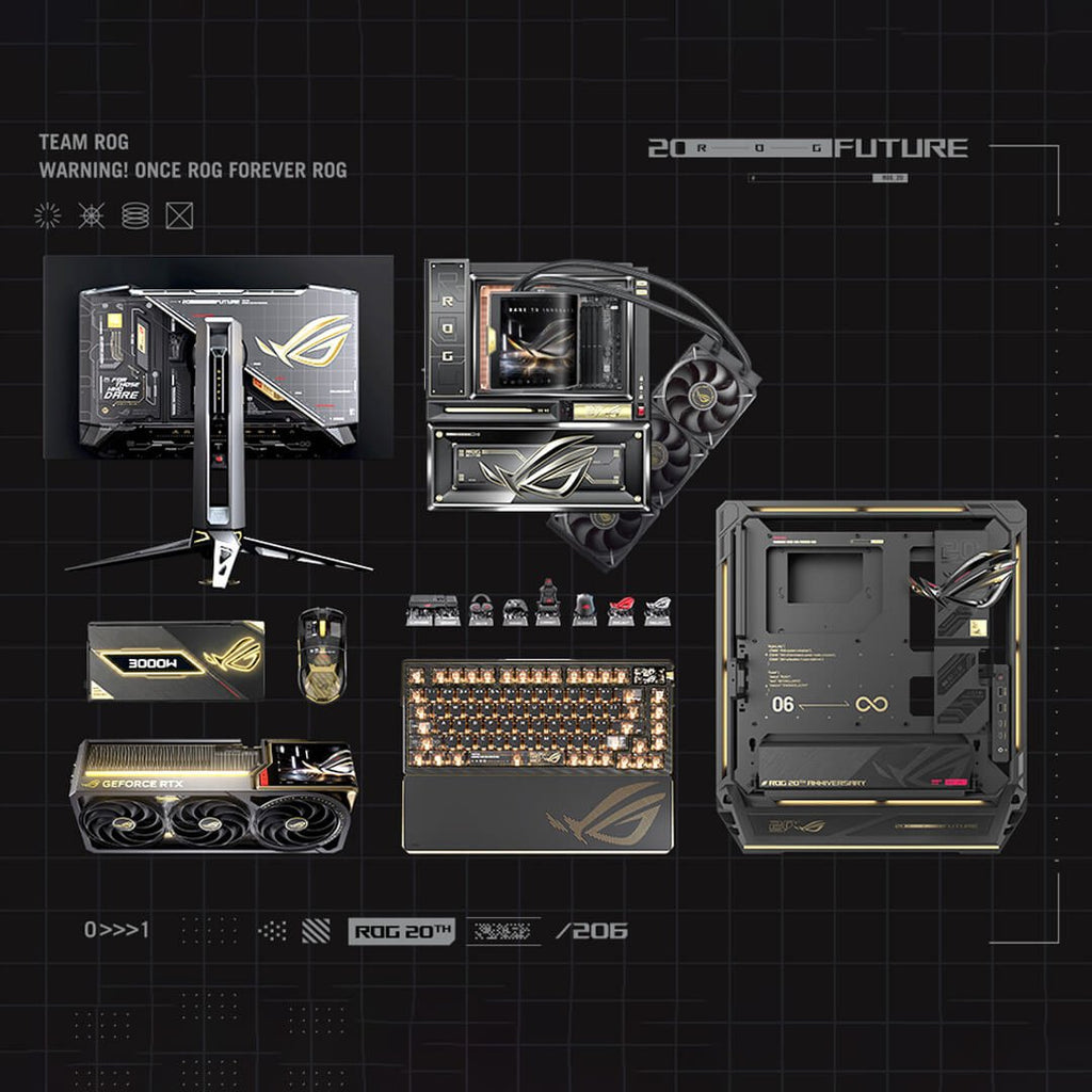 ASUS ROG 20th Anniversary PC Set-1-Nano Komputer