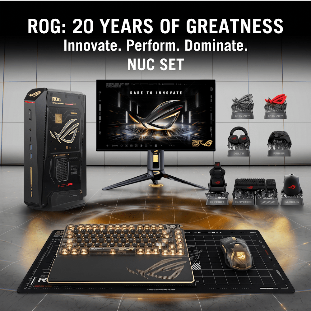 ASUS ROG 20th Edition NUC SET-1-Nano Komputer