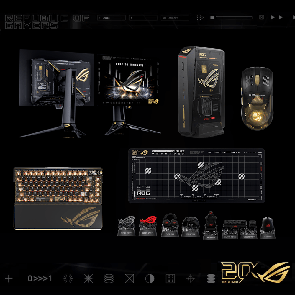 ASUS ROG 20th Edition NUC SET-2-Nano Komputer