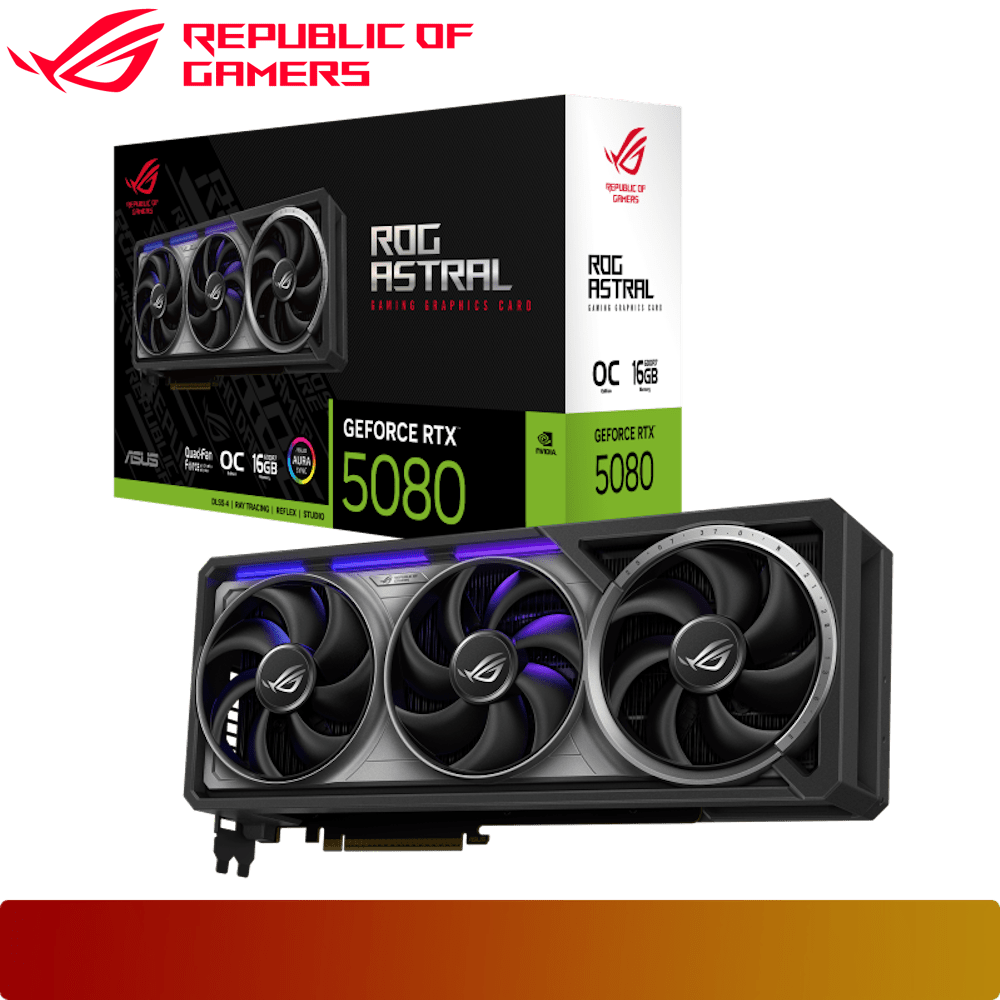 ASUS ROG Astral GeForce RTX 5080 16GB GDDR7 OC Edition - 1 - Nano Komputer