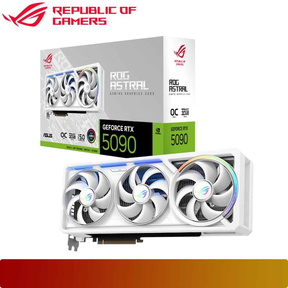 ASUS ROG Astral GeForce RTX 5090 32GB GDDR7 WHITE OC Edition - 1 - Nano Komputer