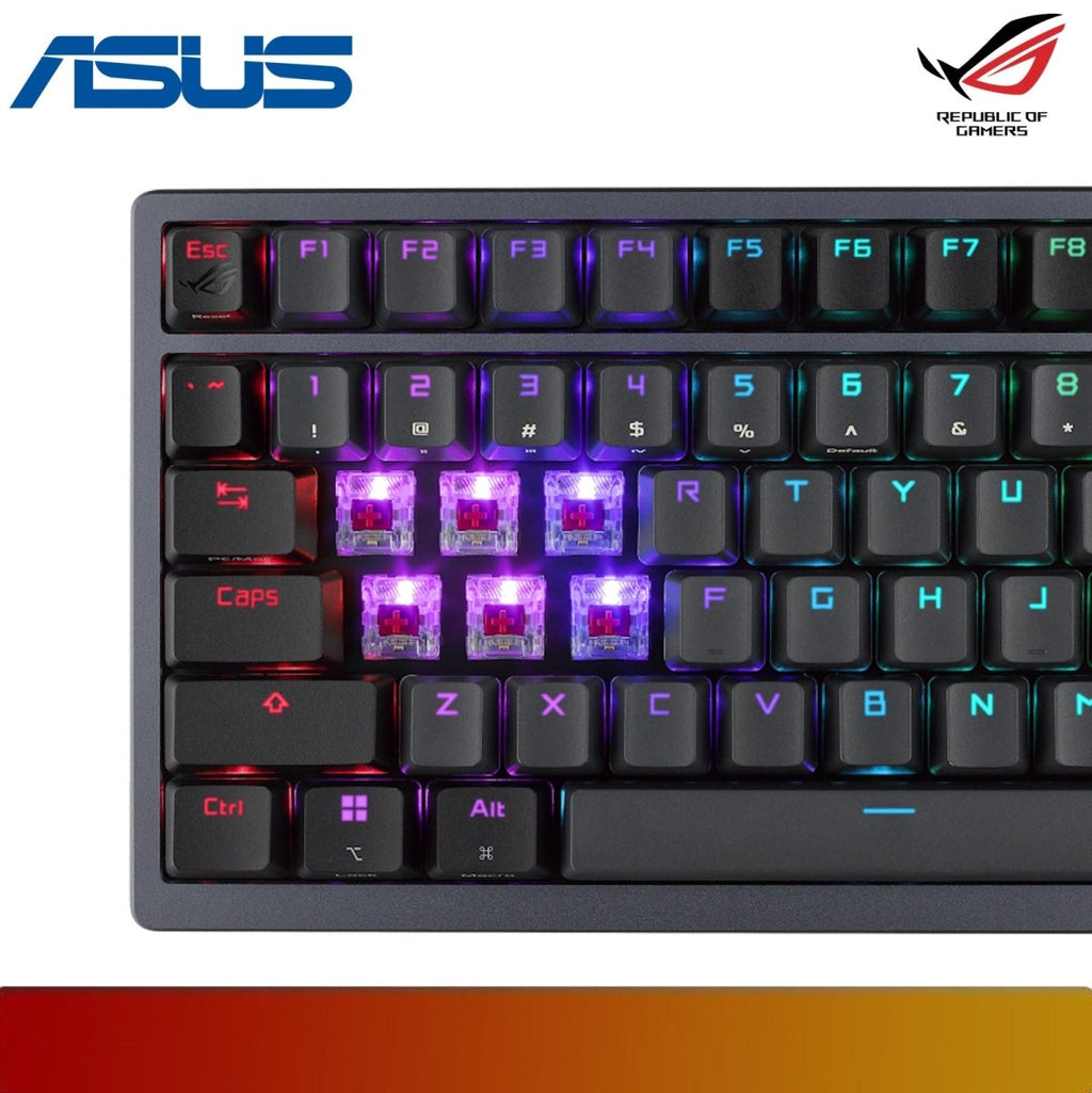 ASUS ROG Azoth Gaming Keyboard - 6 - Nano Komputer