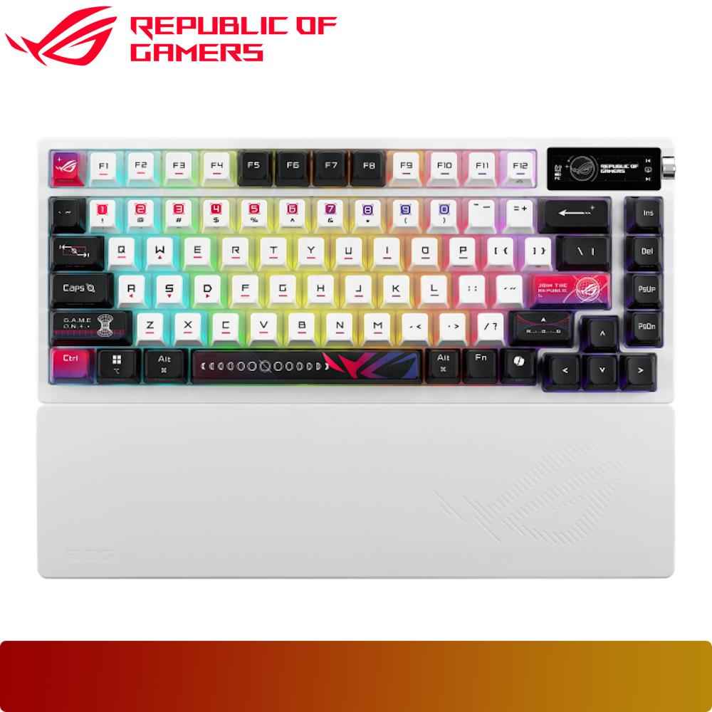 ASUS ROG Azoth X Gaming Keyboard - 1 - Nano Komputer
