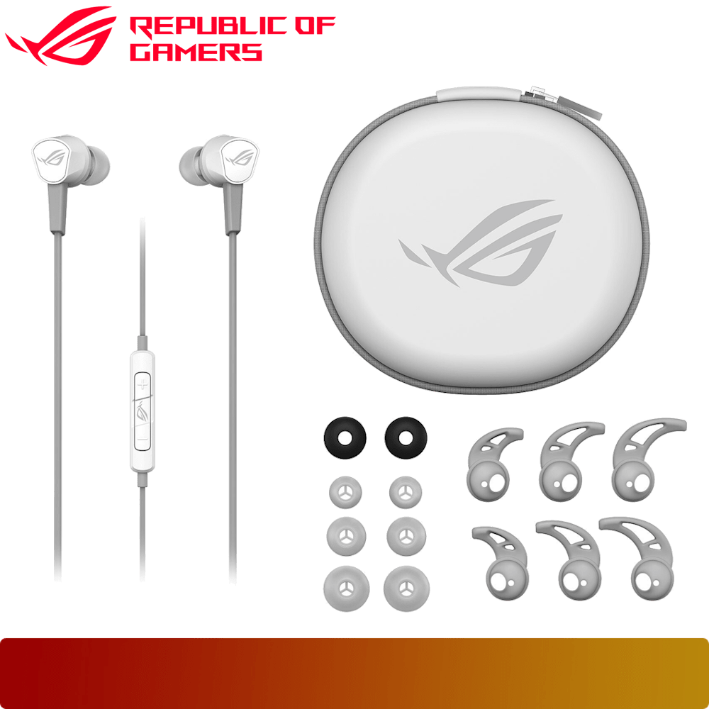 ASUS ROG Cetra II Core Moonlight White Gaming Headphones - 5 - Nano Komputer