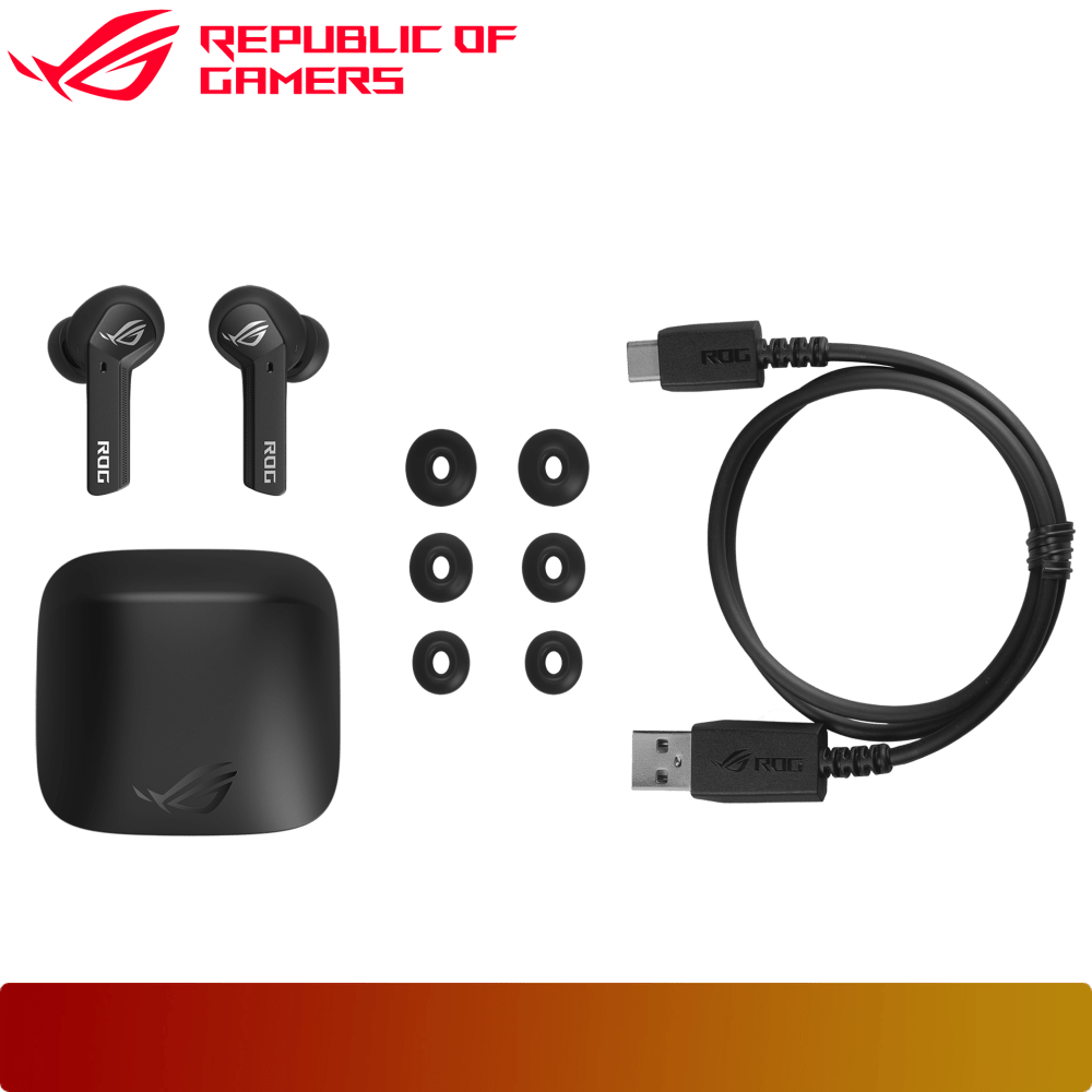 ASUS ROG Cetra True Wireless Gaming Earbuds - 4 - Nano Komputer